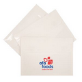 Milky White Velcro Style Horizontal Envelope